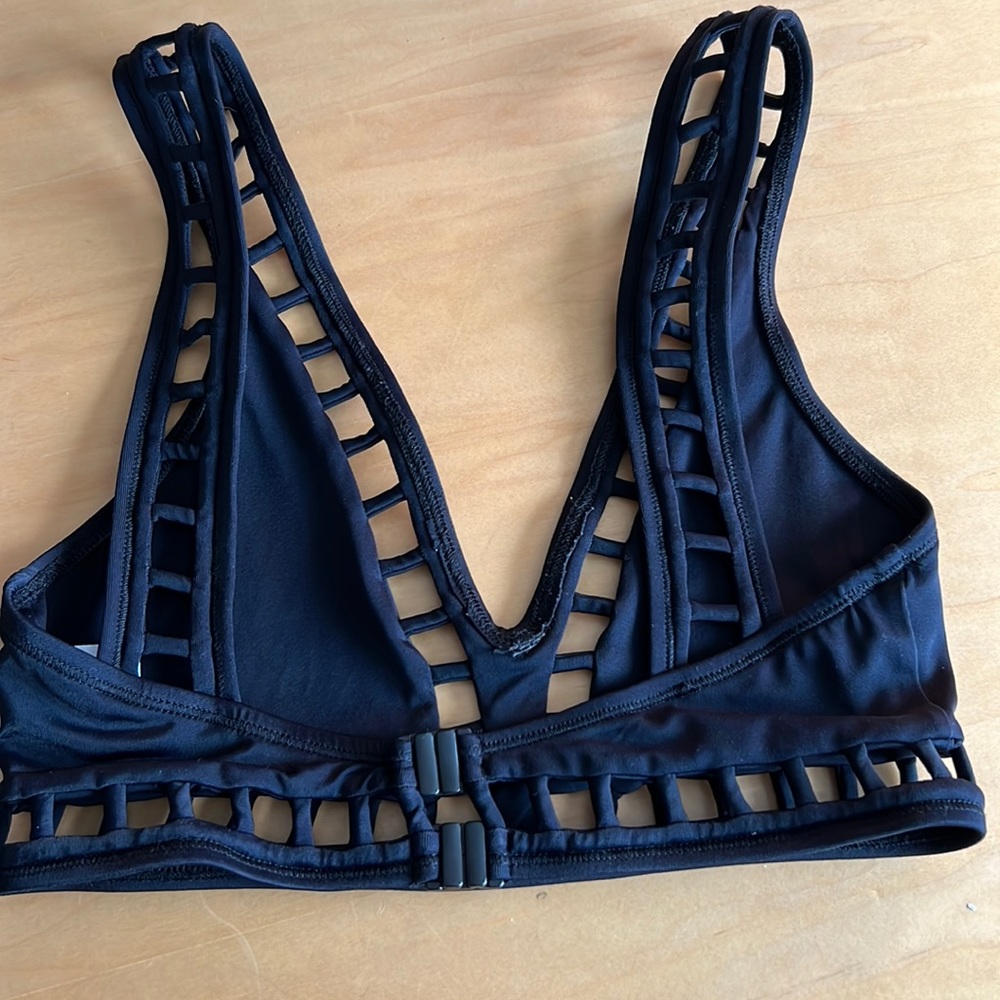 Ela Cutout Bikini Swim Top View 2
